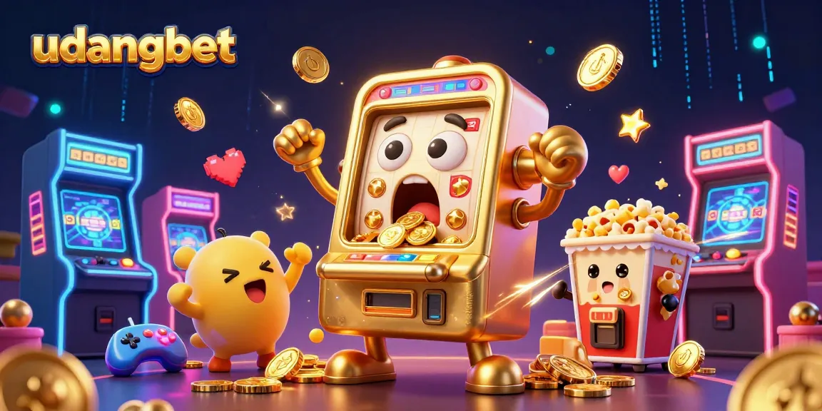 Experience excitement with udangbet as a golden slot machine hits the jackpot!