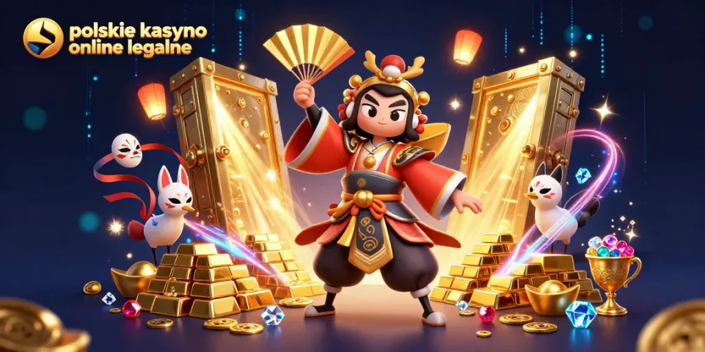 Experience the thrill of polskie kasyno online legalne with vibrant colors and casino treasures.