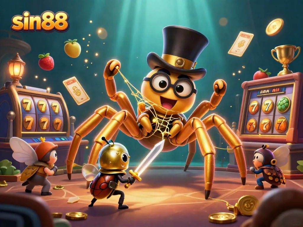 Experience the thrilling world of sin88 with vibrant slot action and stunning 3D characters.
